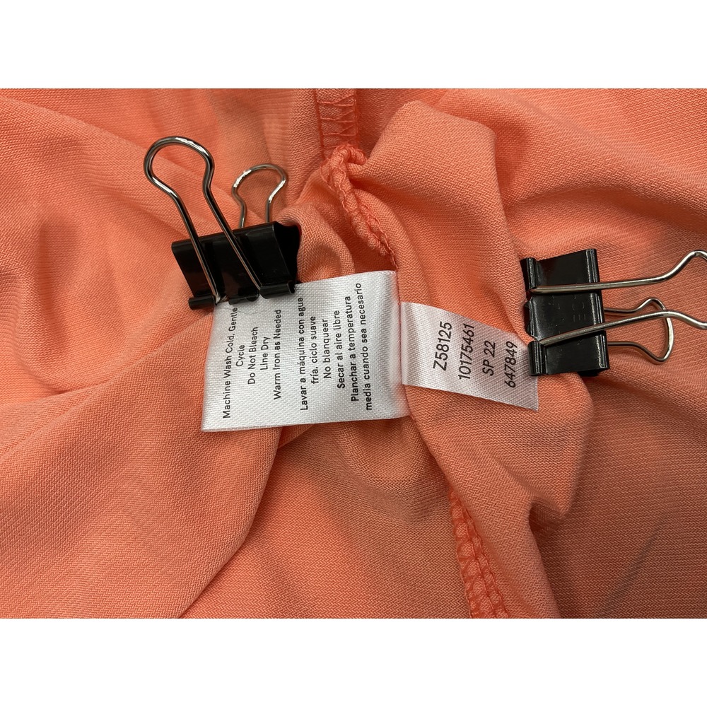 VENUS Halter High Low Dress Coral Color 2X Flowy Beach - Picture 6 of 8